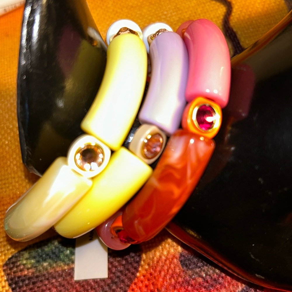 Nakamol Made in Thailand Set of Three Stack Bracelets